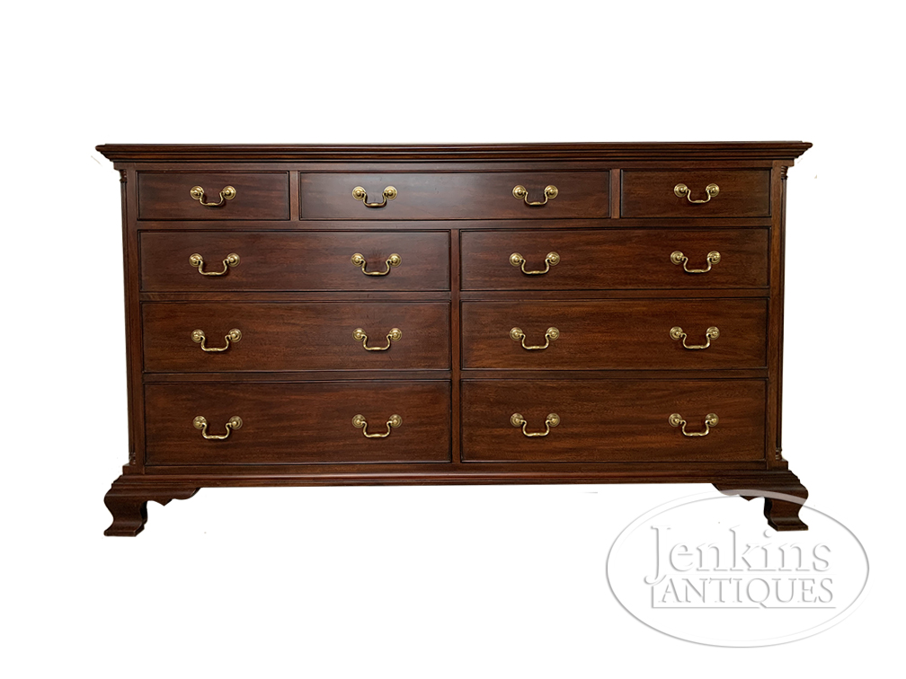 Henkel-Harris Mahogany Triple Dresser Henkel-Harris Mahogany Triple Dresser