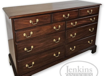 Henkel Harris Mahogany Double Dresser