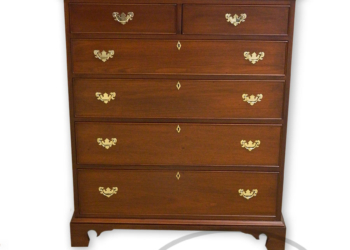 Craftique Mahogany Two-Over-Four Chest