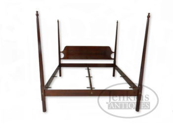 Craftique Mahogany King Pencil Post Bed