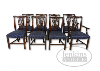 Hickory Manufacturing Co. Chippendale Chairs (Set of 8)