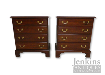 Henkel Harris Mahogany 117 Nightstands (Pair)